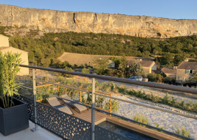 vue du balcon