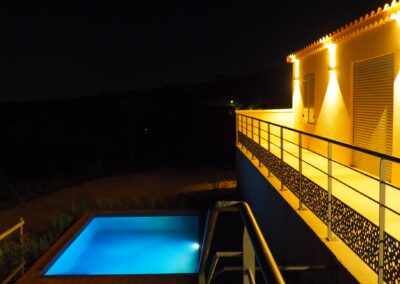 piscine nuit